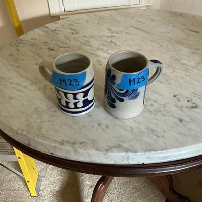 Set Of Floral Mugs