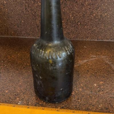 Antique Pre-1900 Johann Hoff Blob Top Squat Collectible Beer Bottle