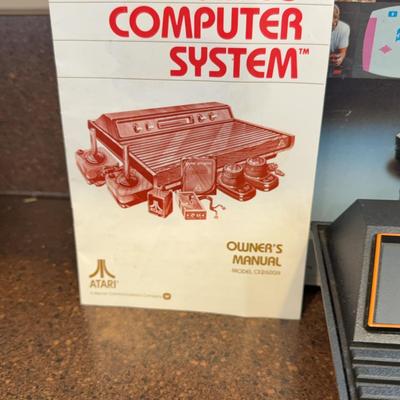 Atari  1980 model  CX – 2600A Video Computer Video Computer System Complete With Box 