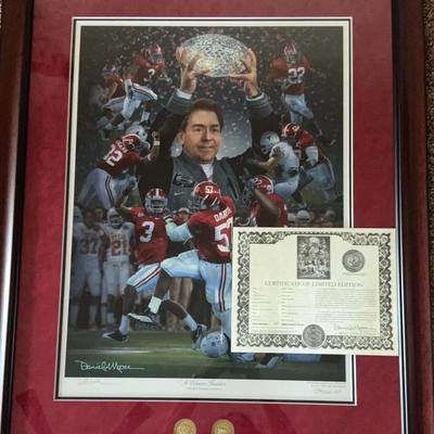 “A Crimson Tradition” by Daniel Moore signed and numbered 534 with certificate of limited Edition