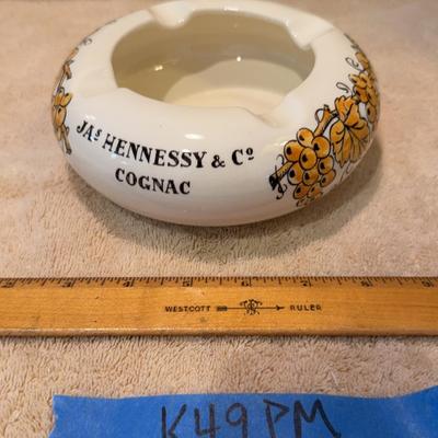 J A Hennessy And Company Cognac Ashtray