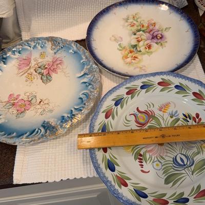 Set Of Three Decorative Plates