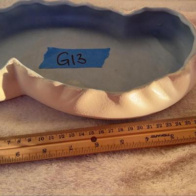 Hreger Pottery Low Clam Shell Bowl 