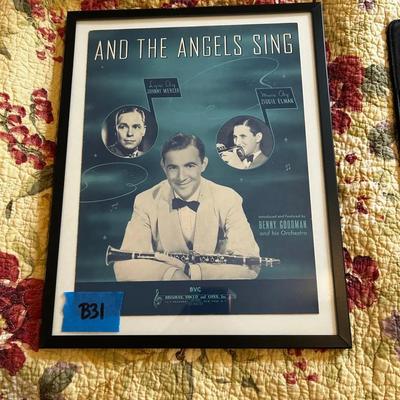 And The Angels Sing Music Sheet Picture