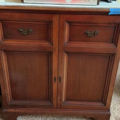 Wood Tv Cabinet By The American Television, Magnavox, Fort Wayne, Indiana