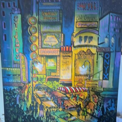 Signed Canvas 48 X 60