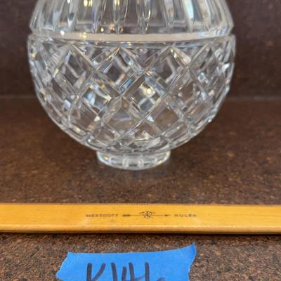 Round Crystal Vase