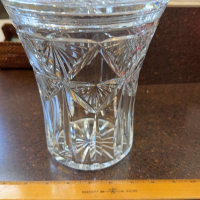 Large Glass Canister With Lid
