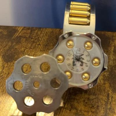 Lafayette Python 357 Mag Revolver Watch