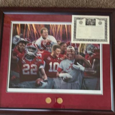 “Unrivaled” By Daniel Moore Signed And Numbered 219 With Certificate Of Limited Edition