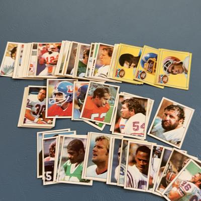 Topps Football Stickers All From 1981