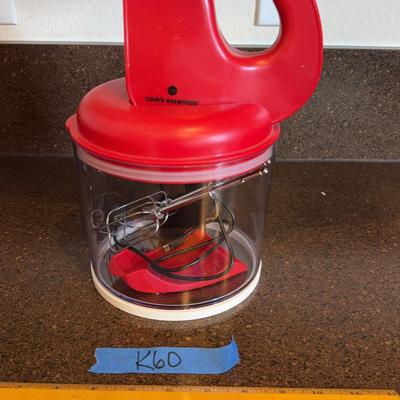 Cooks Essentials Mixer With Mixing Bowl Cordless
