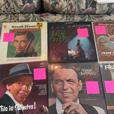 Lot Of Eight Sinatra Albums