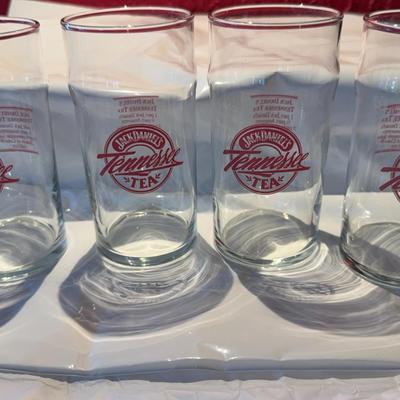 4 Jack Daniel’s Tennessee Yea Glasses 
