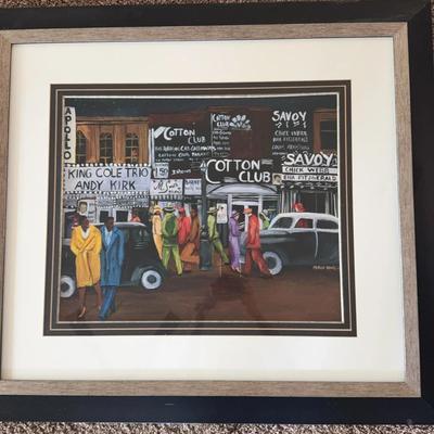 Harlem By Michelle Wood 37 X 32 1/2