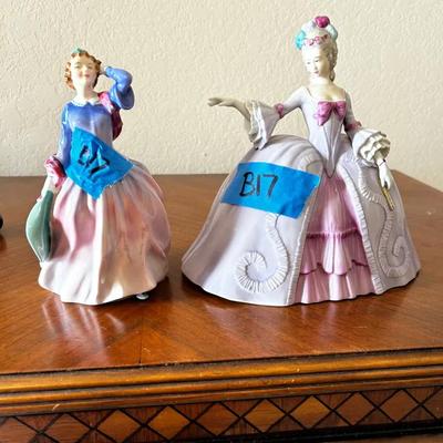 2 Porcelain Figurines 