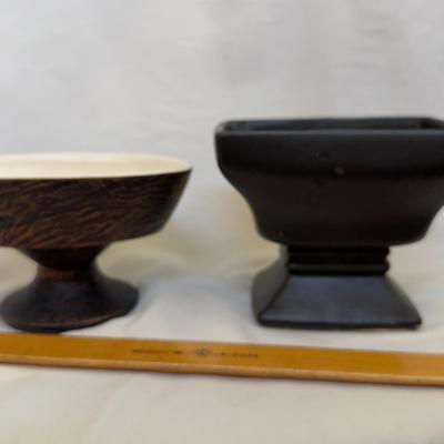 Set Of Two McCoy Pottery Planters 