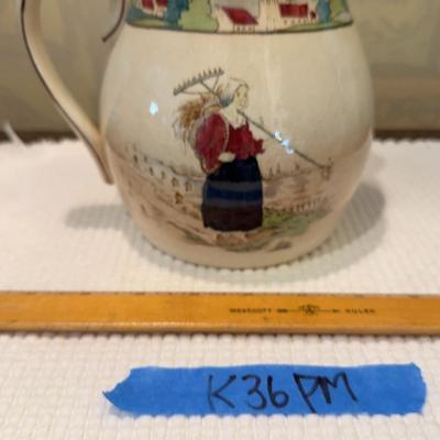1906 Holland Pottery Pitcher