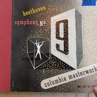 Beethoven Symphony no9 Columbia masterworks M-227 Full Set