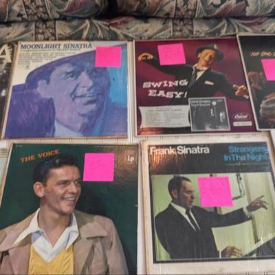 Lot Of Eight Sinatra Albums