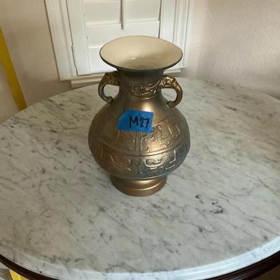 Bronze Painted Vase