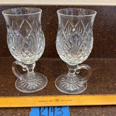 Set Of 2-Waterford Lismore Irish Coffee Glass