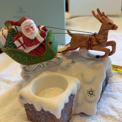 PartyLite Up On The Rooftop Tea Light Holder New Inbox