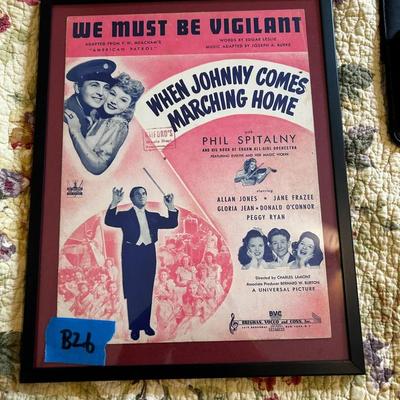 We Must Be Vigilant Music Sheet Picture