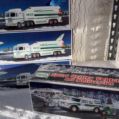 Set Of Four Hess Trucks New Inbox