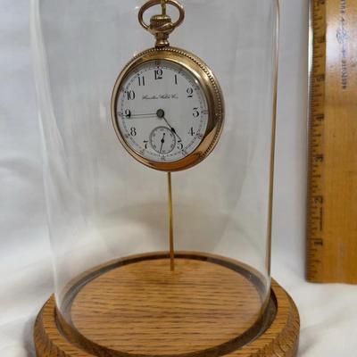 Hamilton Watch Co  Pocket Watch In Case