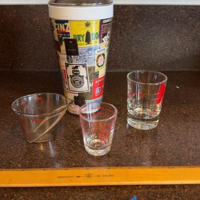 Plastic Shaker And Other Barware