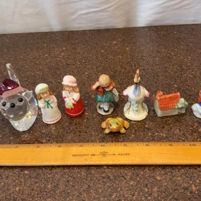 Lot Of Small Figurines- 10 Pieces