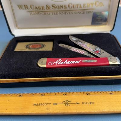 University Of Alabama 2009 National Champions Case Knife Collector Set