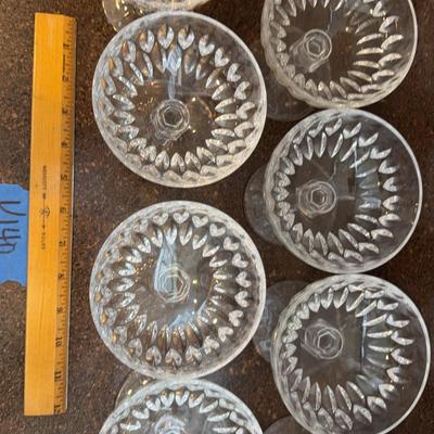 Set Of Eight Waterford Dessert Dishes