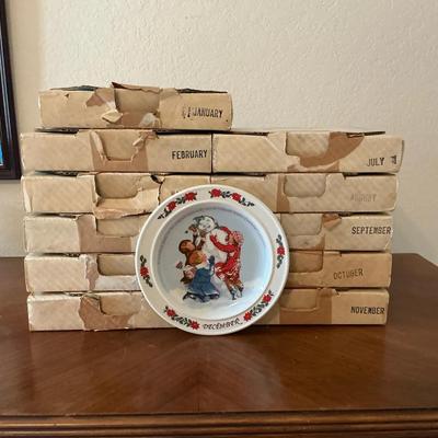 Newell Ware All 12 Months Decor Plates