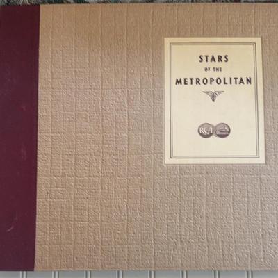 78 rpm Stars of The Metropolitan RCA
