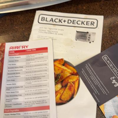Black & Decker Air Fryer Toaster Oven