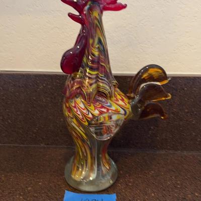 Glass Rooster