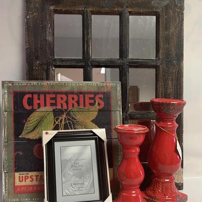 Cherry Red Decor