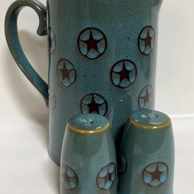 Western Moments Pitcher and Shakers