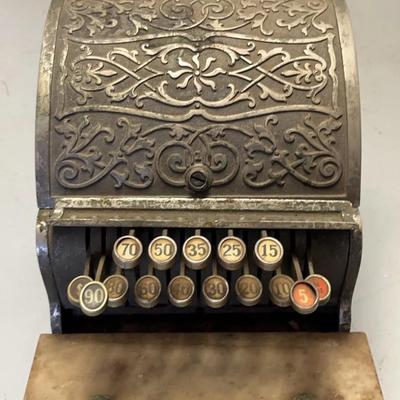 National Brass Cash Register