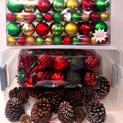 Shatter-Proof Ornaments and Pinecones