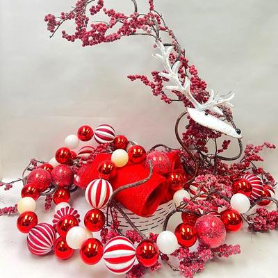 Decorative Ornaments & Artificial Holiday Plants 