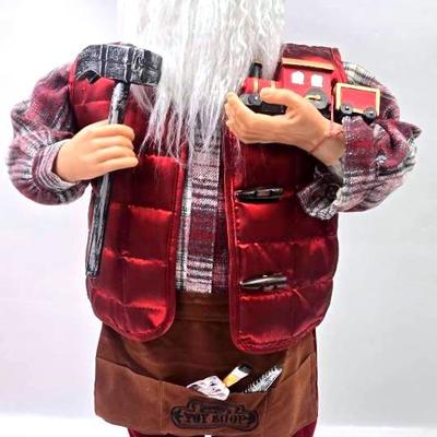 Santa Claus Toy Shop Figurine 