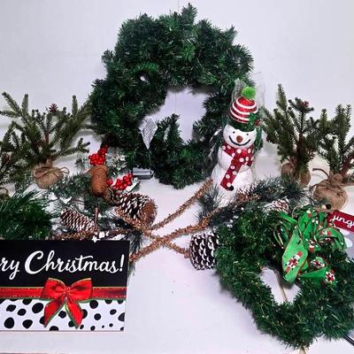 Variety of Christmas Decor