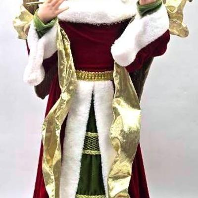 Angel with Gold Wings Christmas Decoration