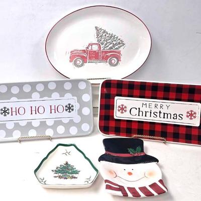 "Primitives By Kathy" Platter, "Spode", & Others
