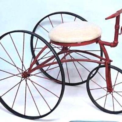 Decorative Metal Tricycle 