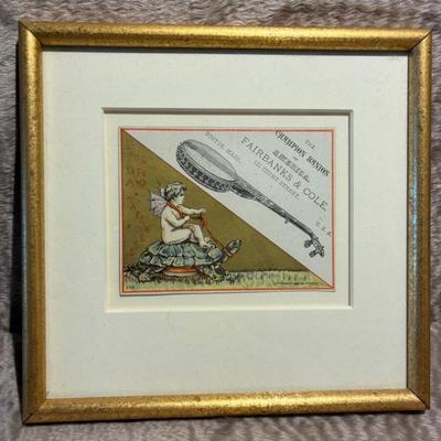 1880s fairbanks and cole banjo advertisement