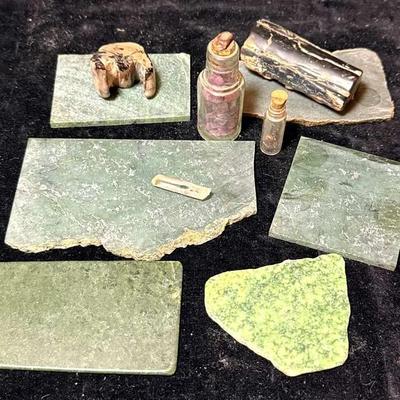 Rough cut rubies other items for jewelry